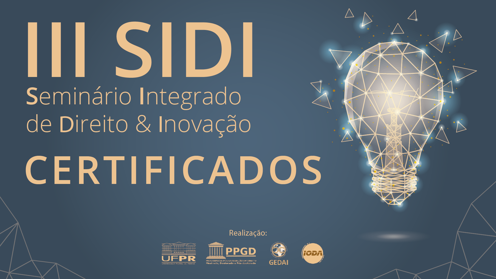 Certificados III Seminário Integrado de Direito & Inovação