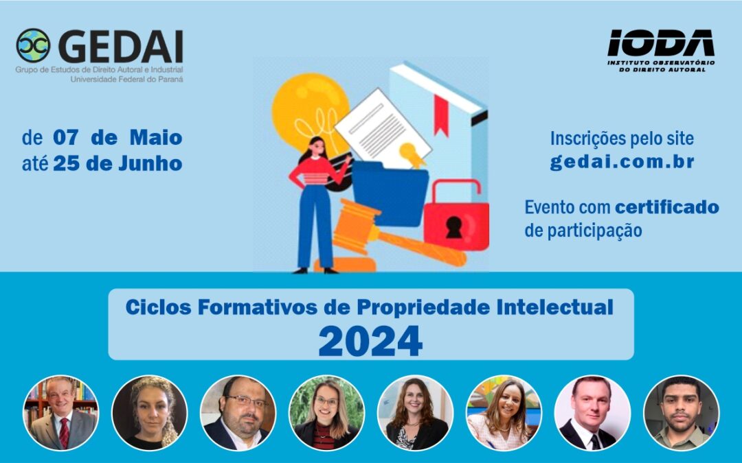 Ciclos Formativos de Propriedade Intelectual – 2024