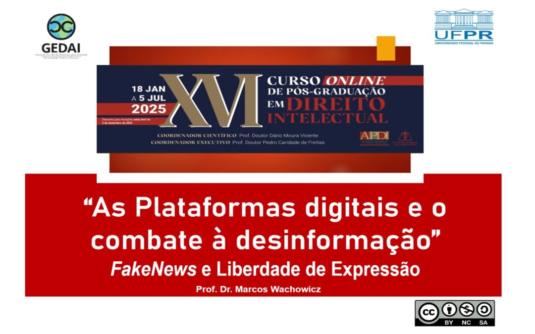 Desinformação nas Plataformas Digitais