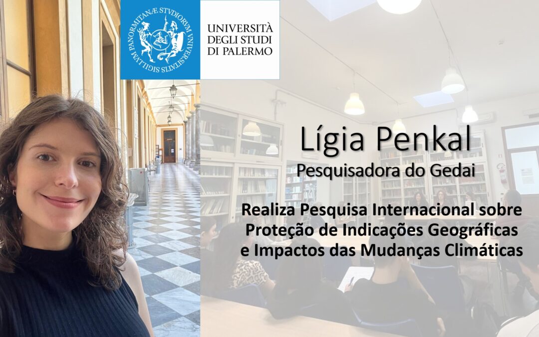 Ligia Penkal do GEDAI realiza pesquisa na Universidade de Palermo (UniPa)