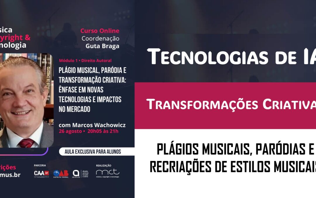 Curso MCT – Aula do Prof. Marcos Wachowicz