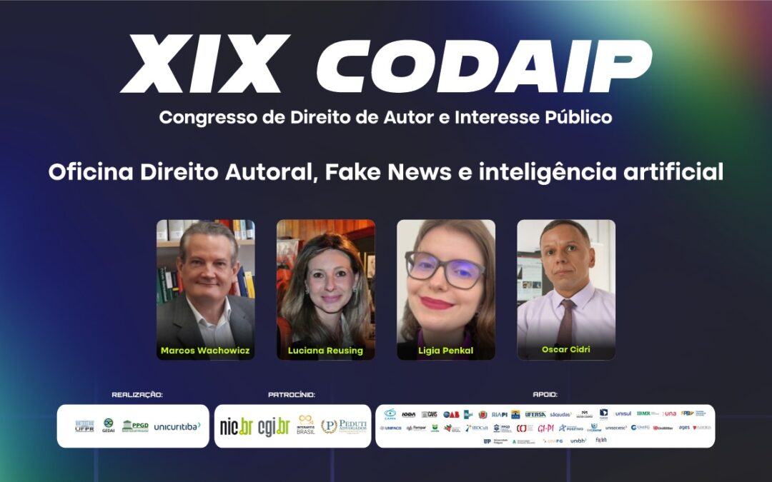 Oficina “Direito Autoral, Fake News e Inteligência Artificial”