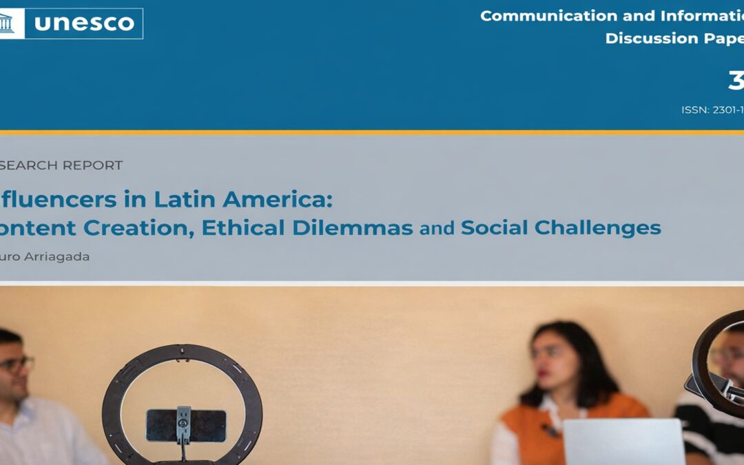 Relatório da UNESCO revela o paradoxo dos influenciadores no Brasil: mercado forte, bases frágeis.