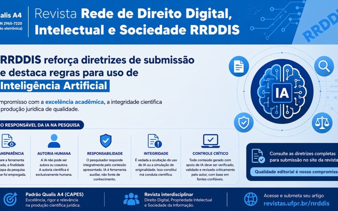 RRDDIS e suas novas diretrizes para uso de Inteligência Artificial na pesquisa