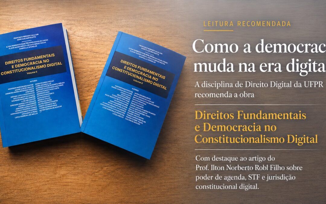 Ilton Robl Filho revela como o processo eletrônico muda o controle de constitucionalidade